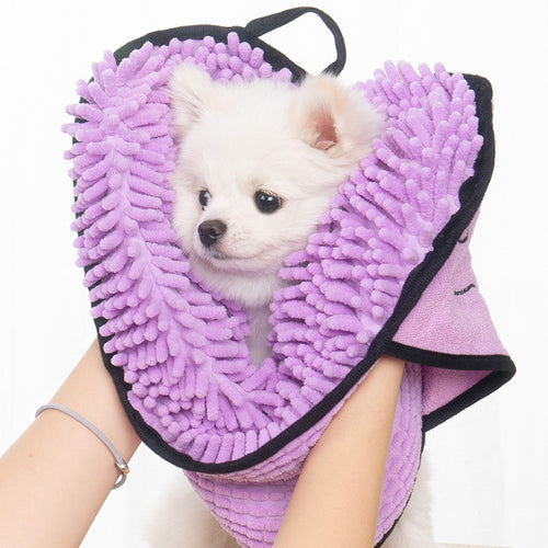 Super Absorbent Pet Bath Towel Robe