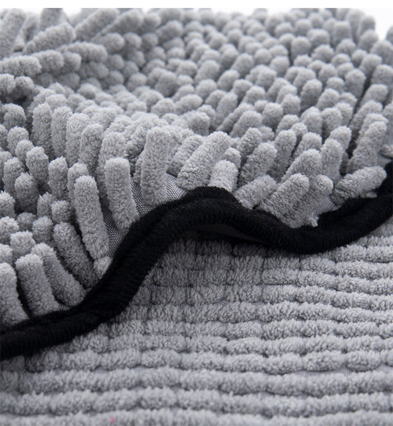 Super Absorbent Pet Bath Towel Robe