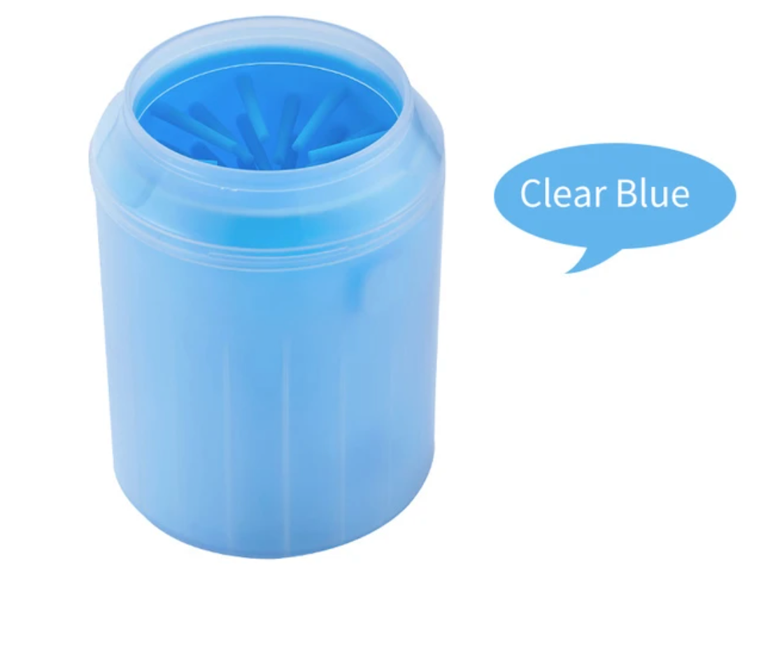 Portable Dog Paw Cleaner Cup | Soft Silicone Bristles