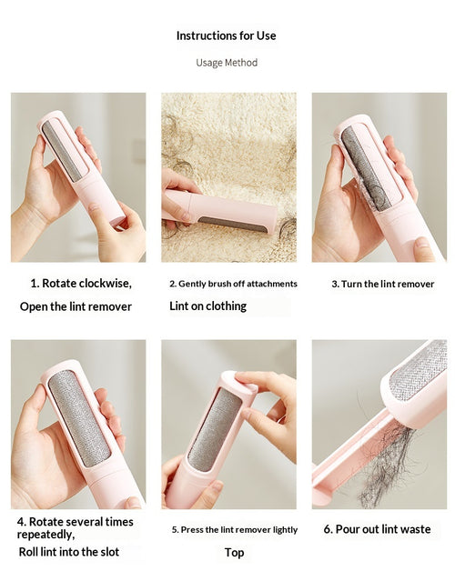2-in-1 Reusable Pet Hair Remover Brush