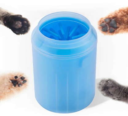 Portable Dog Paw Cleaner Cup | Soft Silicone Bristles