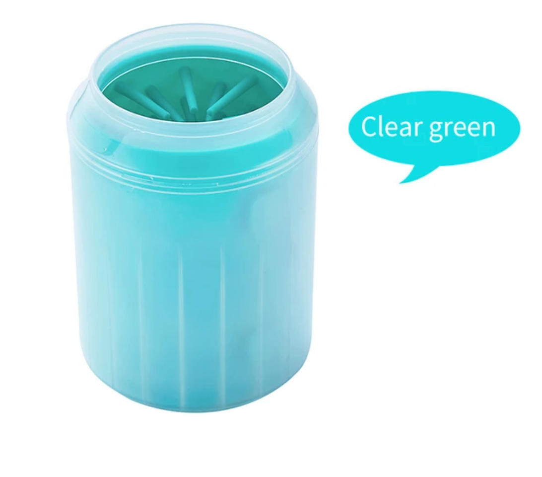 Portable Dog Paw Cleaner Cup | Soft Silicone Bristles